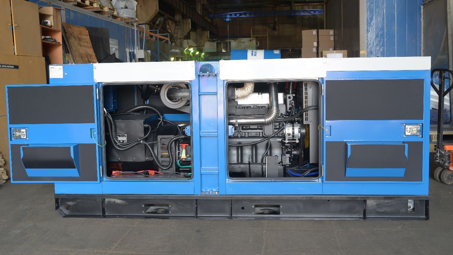 ДЭС 90 кВт в кожухе для винодельческой компании «Легенда Крыма»