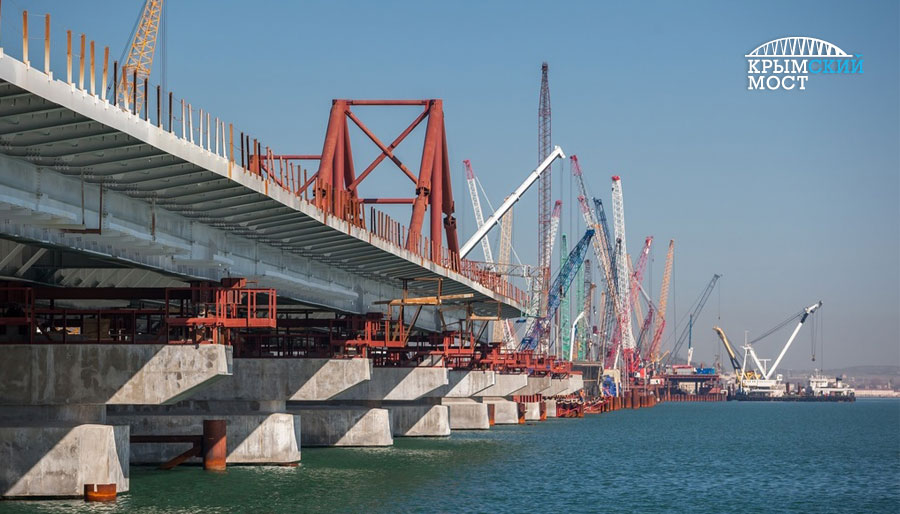 Дизельные электростанции ТСС на строительстве моста в Крым