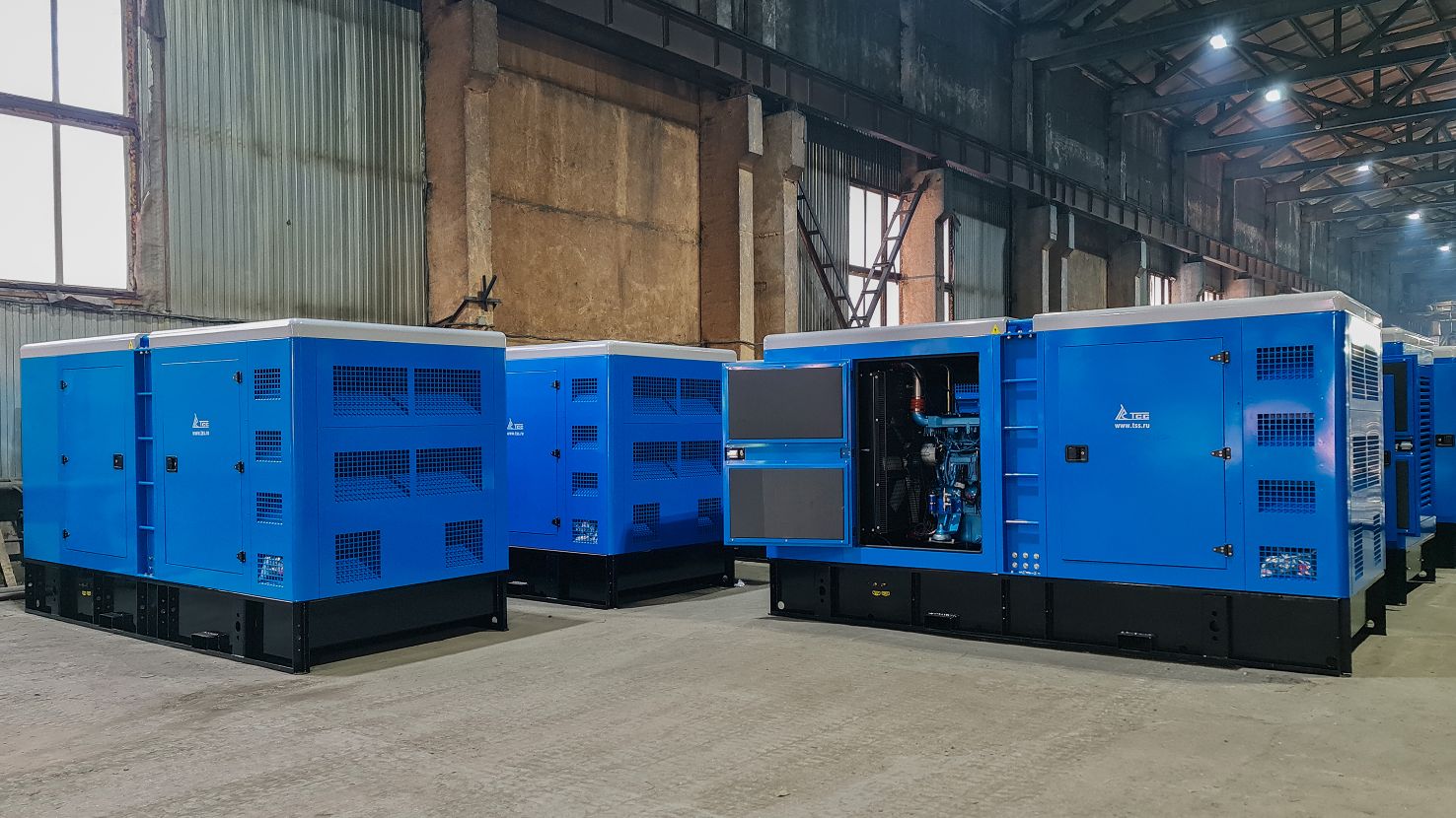 Дизельный генератор с автозапуском Baudouin 440 кВА для нужд санатория «Киев» в г. Алушта