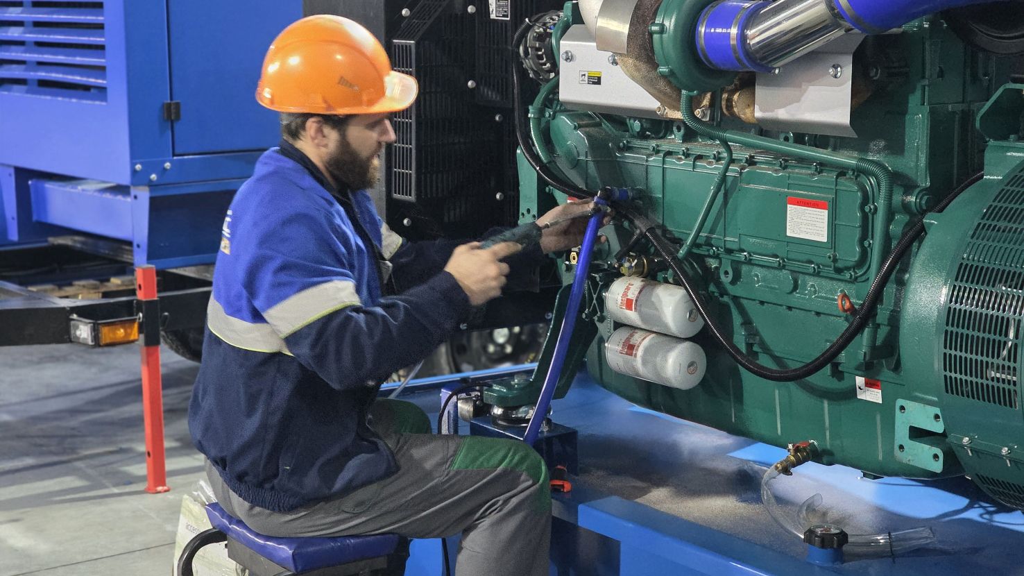 Техническое обслуживание электростанций АО «ДРУЖБА НАРОДОВ НОВА»