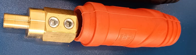 Разъем силовой кабельный красный СКР  для DUAL DWG-500 / / Cable plug red