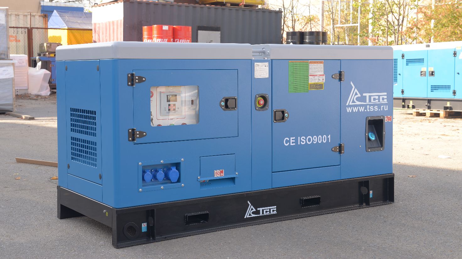 Дизельная электростанция ТСС Стандарт 30 кВА для Артека