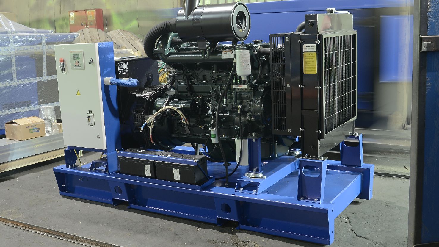 Дизельный генератор для клиники Генезис (Симферополь)