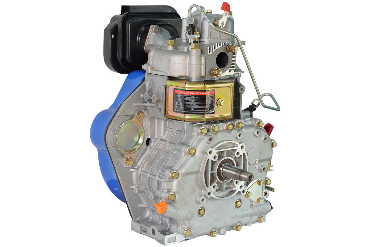Двигатель дизельный 192F (B-тип, вал конус) - T0 / Diesel engine 192F