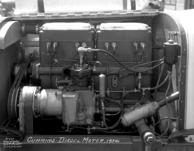 Cummins Diesel Engine 1934