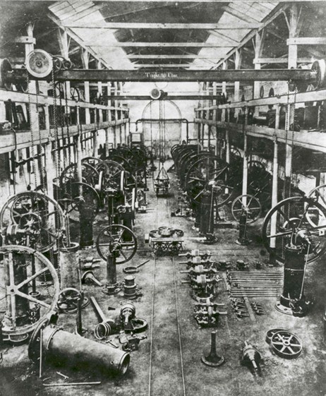 Завод по производству газовых двигателей в Deutz