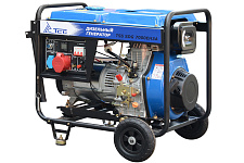 Дизель генератор TSS SDG 7000EH3A в кожухе МК