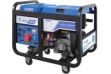 Дизель генератор TSS SDG 14000EH3A в кожухе 1600