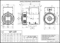 Mecc Alte ECO38-2М/4C SAE 1/14 (200 кВт)